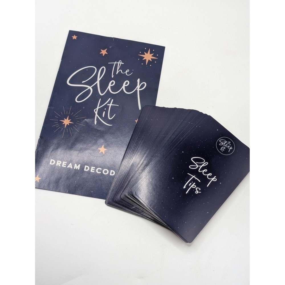 The‎ Sleep Kit Dream Decoding and Sleep Tips Card Set Mindfulness Wellness Deck